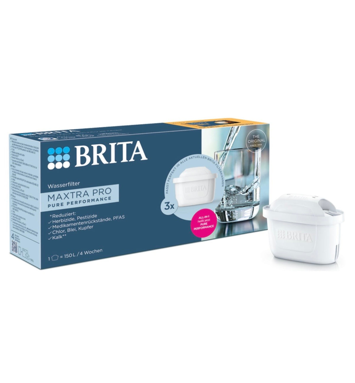 Filter cartridge for jug Brita Maxtra PRO Pure Performance 3 pcs.