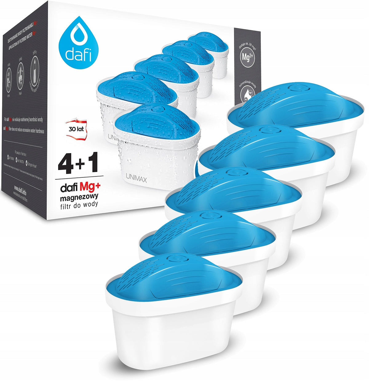 Filter cartridge for jug Dafi Unimax Magnesium MG+ | 5 pcs. Brand Dafi