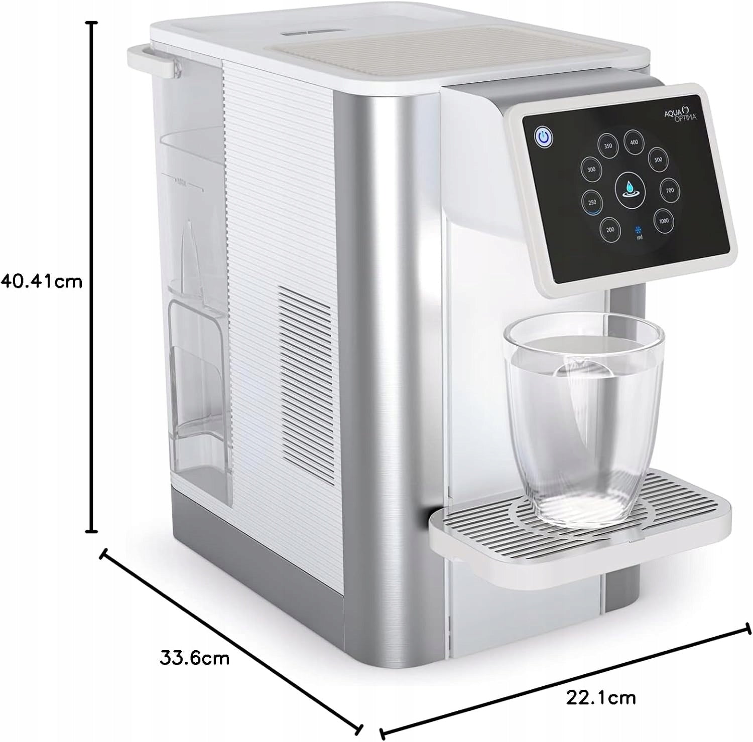 Filter jug Aqua Optima Aurora 3,8 l silver Packaging status original