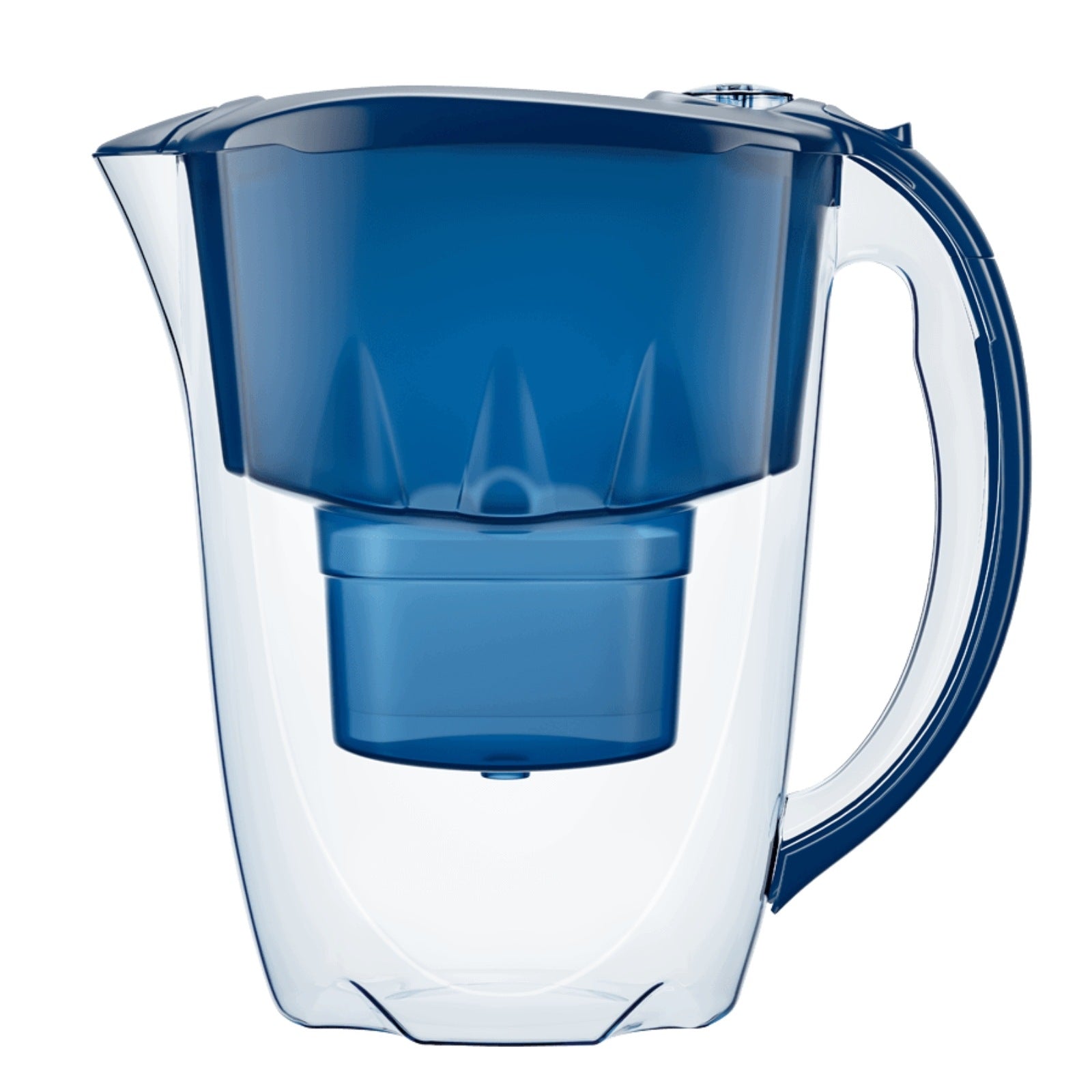 Filter jug Aquaphor Amethyst 2,8 l navy blue with 4 Maxfor inserts Manufacturer code P82MFPSM