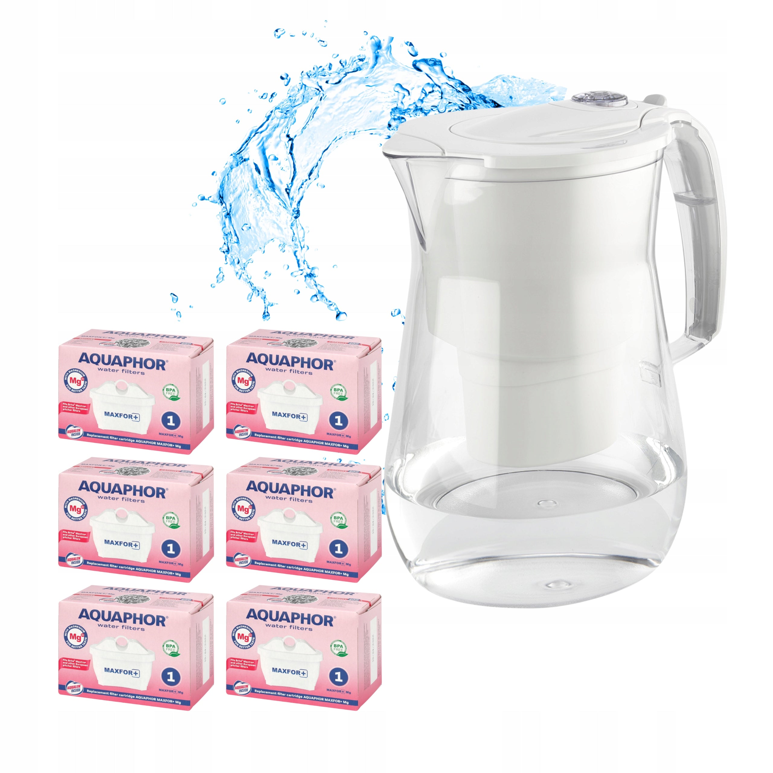 Filter jug Aquaphor Onyx 4,2 + 6 Maxfor Mg