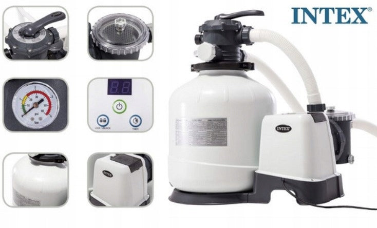 Filter sand pump for swimming pool 12000 l/h INTEX 26652 EAN (GTIN) 6941057413945