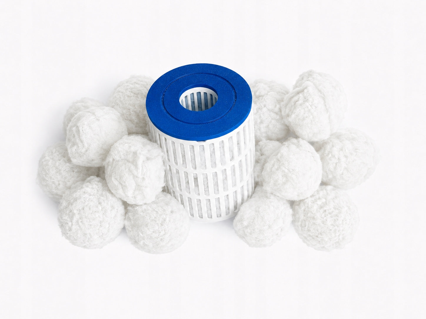 Filter set for pool pump Type I – filter + filter balls Packaging status original
