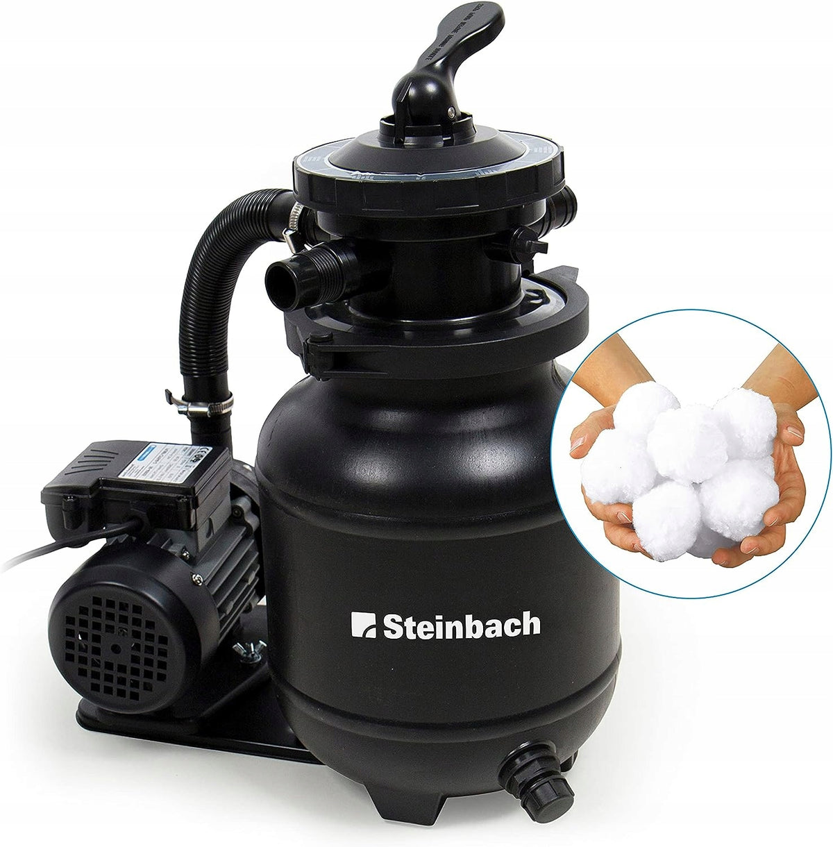 Filter unit with active balls Steinbach 040386 Output 3800 l/h
