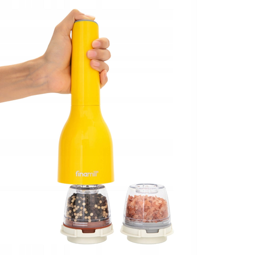 FinaMill - USB electric grinder + 2 containers - yellow Manufacturer code GP813437-111CNY