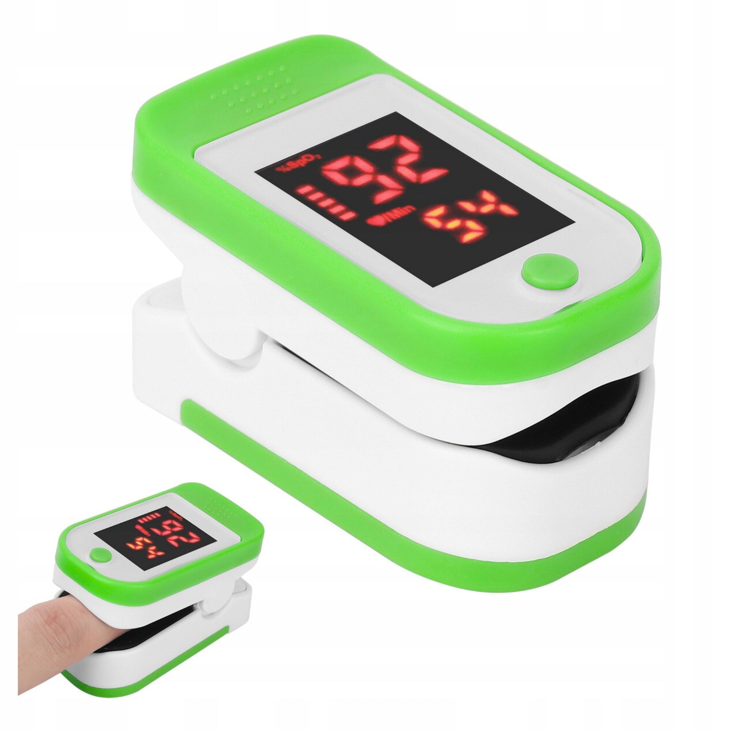 Finger Pulse OXIMETER Medical Pulse Measuring Device with Display Packaging status original