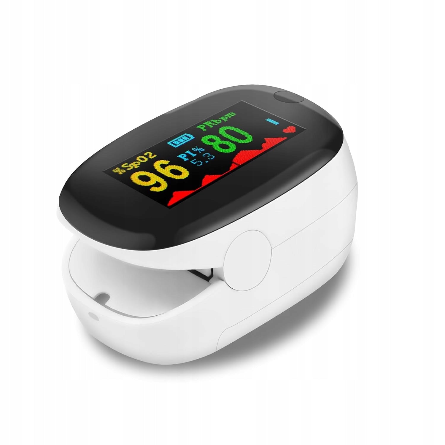 Finger Pulse Oximeter Heart Rate Monitor Pulse Measurement