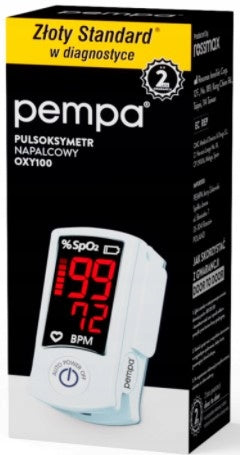 Finger pulse complex OXY 100 Pempa blood saturation Color white