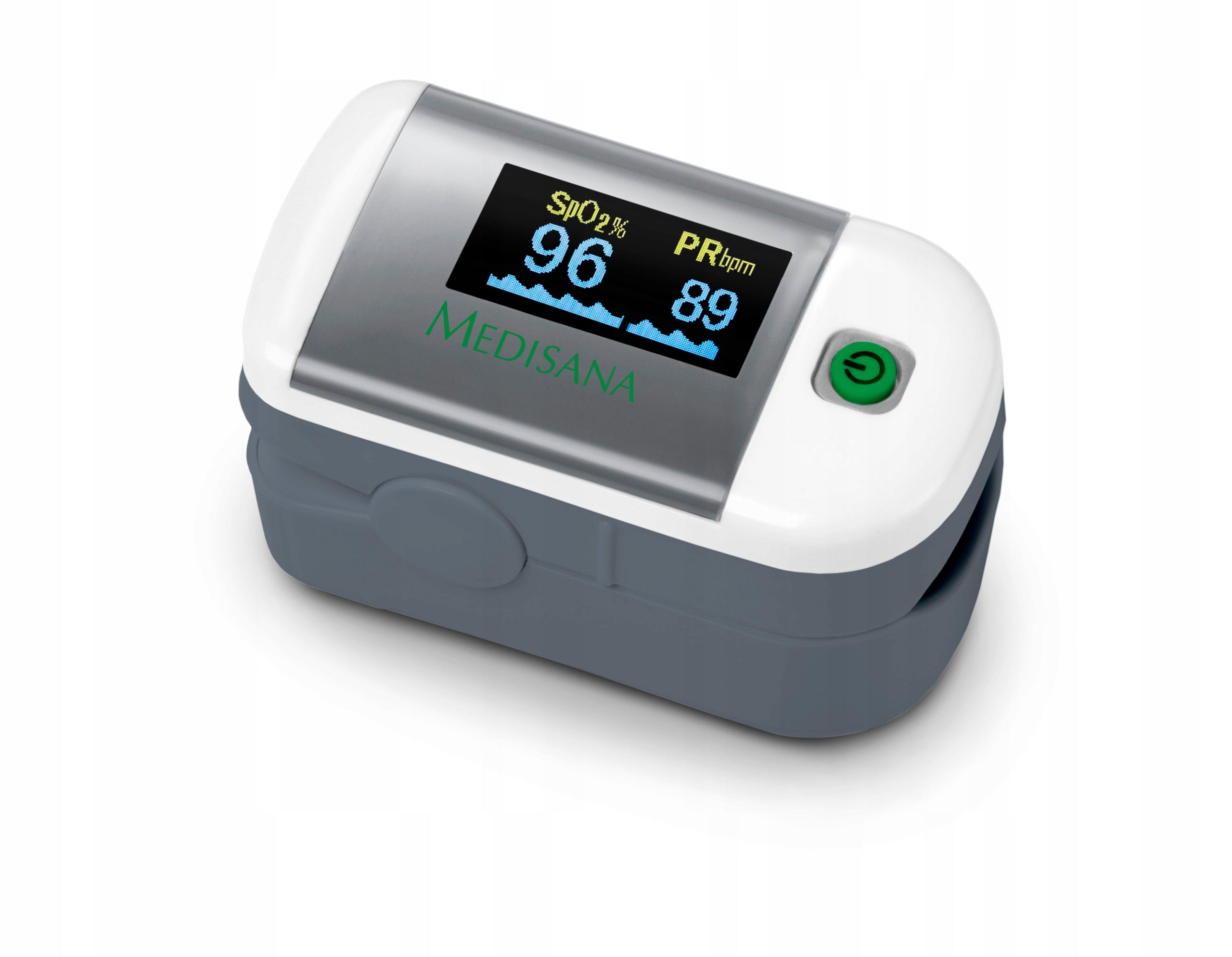 Finger pulse oximeter Medisana PM100 white