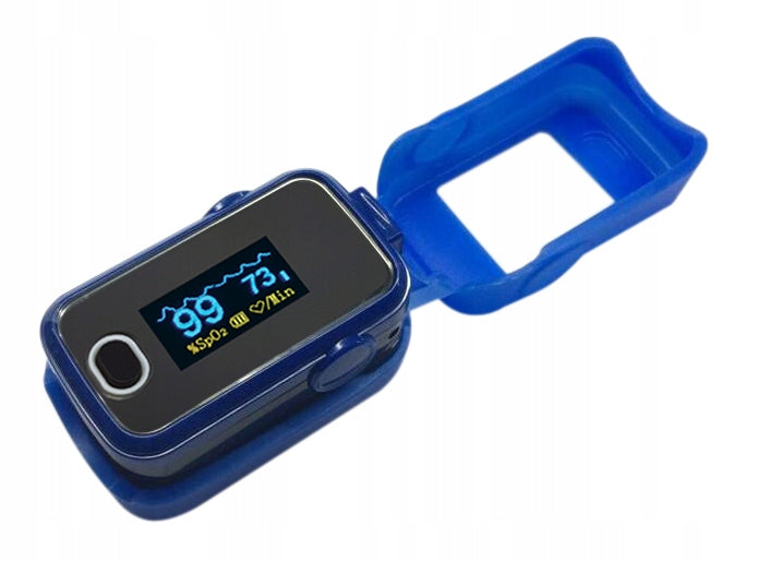 Finger pulse oximeter children adults infrared