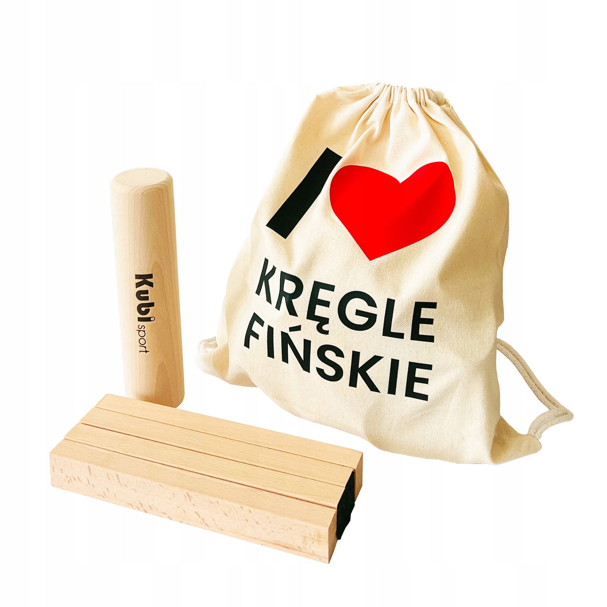 Finnish bowling best arcade and outdoor game, for a gift - backpack