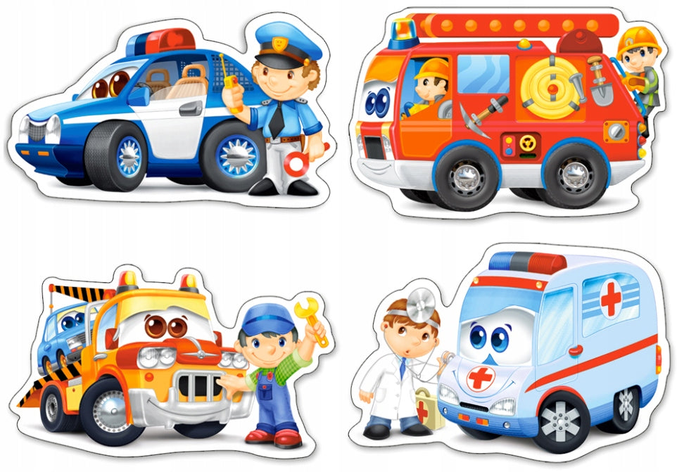 First PUZZLE For Children 3 YEARS EDUCATIONAL PUZZLE Puzzle POLICE GUARD Packaging status original