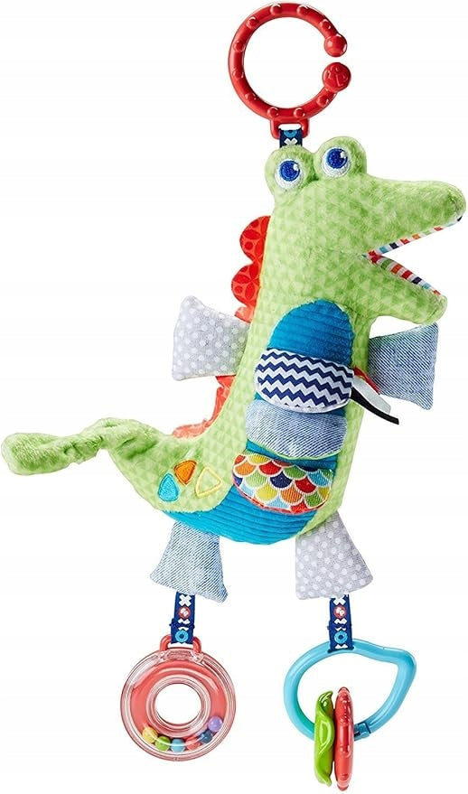Fisher-Price | Activating small crocodile, rattles/bites, DYF89