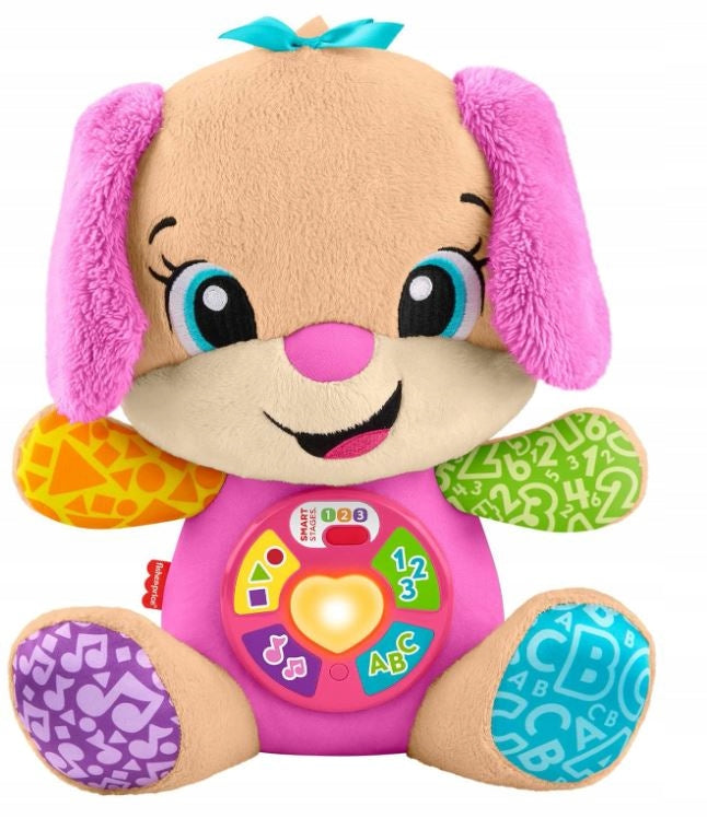 Fisher Price BIG Sister Puppy Student PLUSH ENGLISH VERSION! Brand Fisher-Price