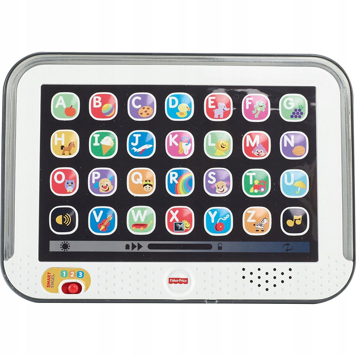 Fisher-Price CDG57 Educational Tablet German language 28 buttons
