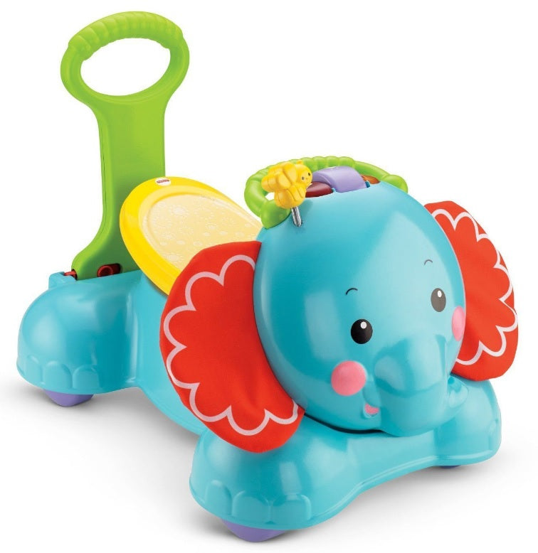 Fisher-Price Elephant Walker rider 9-36 months CBN62