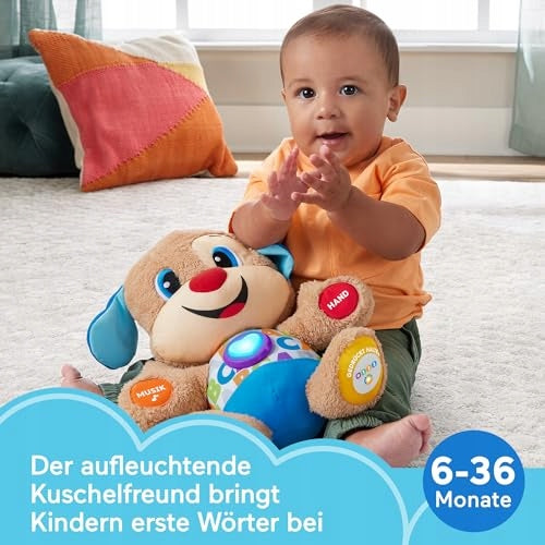 Fisher-Price FPM65 Smart Stages Puppy, interactive, German version Manufacturer code 25184186