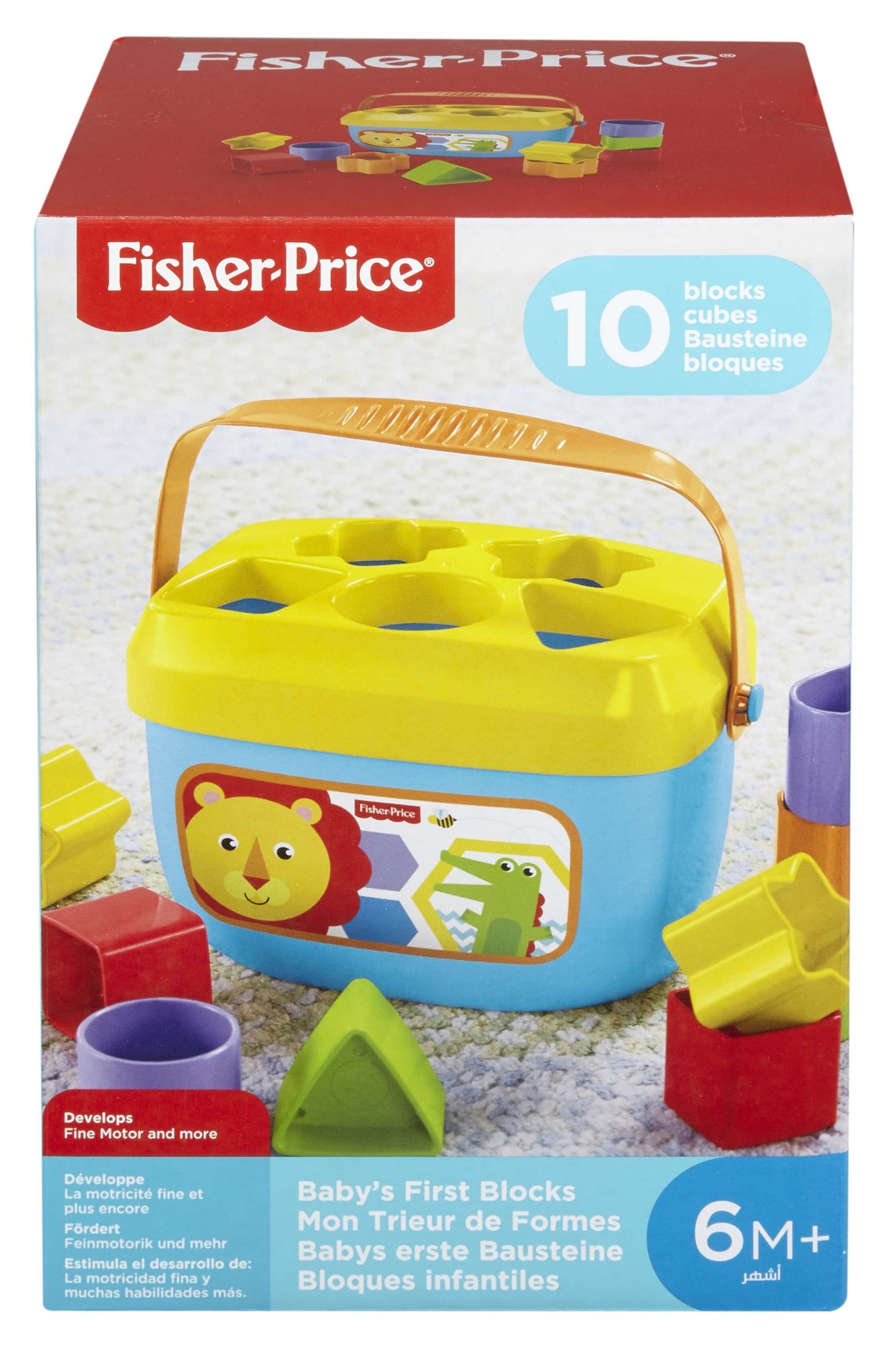 Fisher Price First Toddler Blocks Sorter with FFC84 Blocks Packaging status original