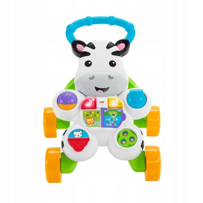 Fisher-Price INTERACTIVE Walker ZEBRA Pusher Educational ENGLISH Packaging status original