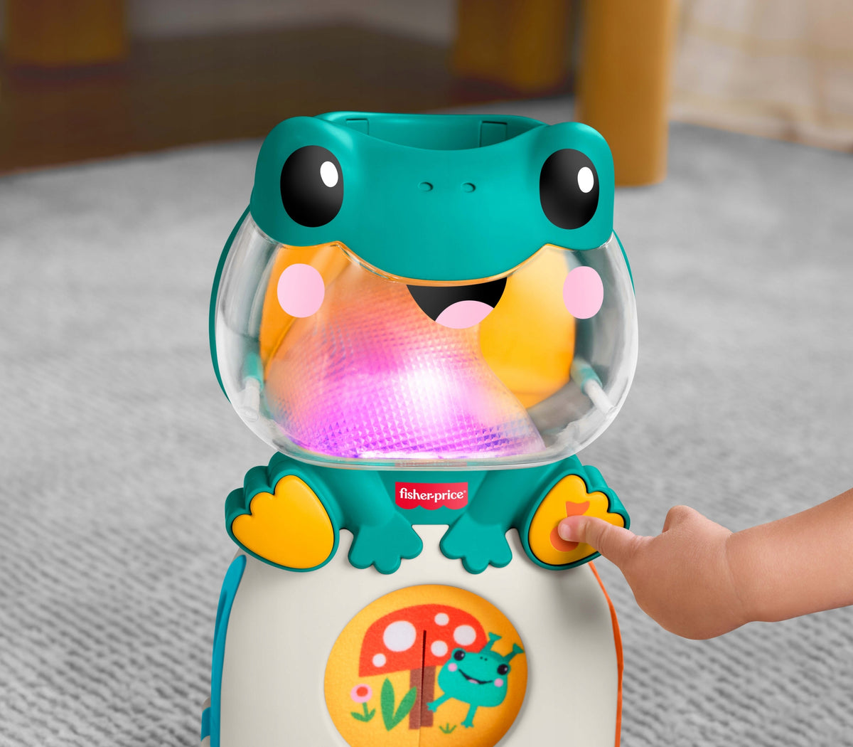 Fisher-Price Illuminated Musical Frog Interactive Toy JLB96 Kind other