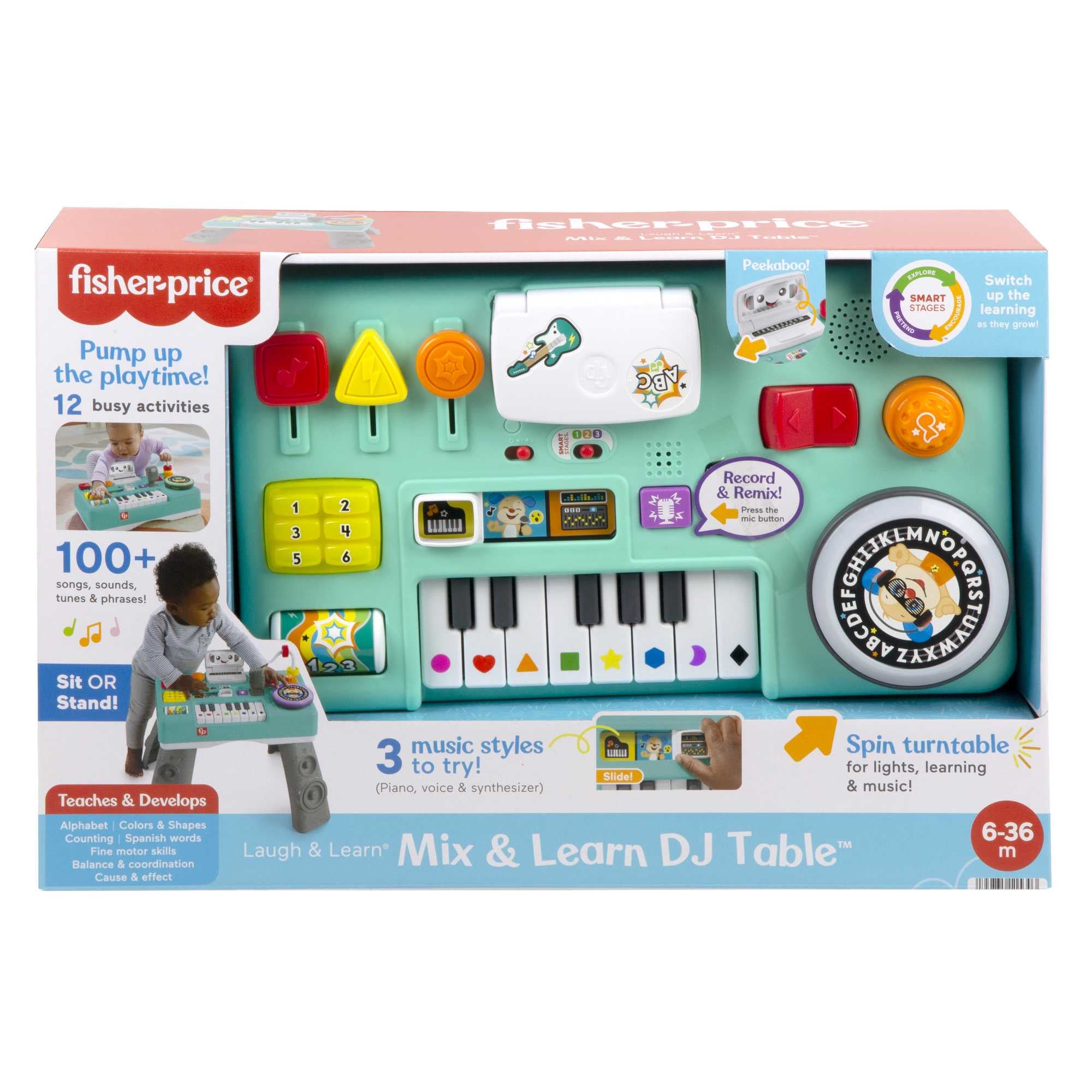 Fisher-Price Learn and laugh! Musical DJ Table HRB6