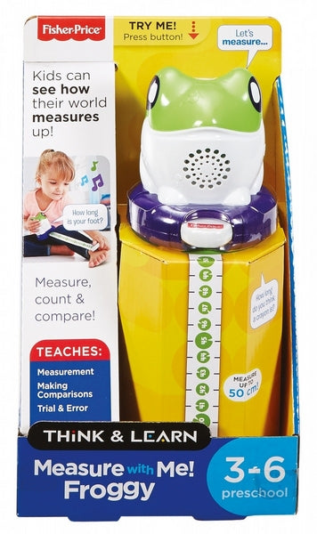 Fisher Price Žabka - Měř se mnou POLSKÁ VERZE