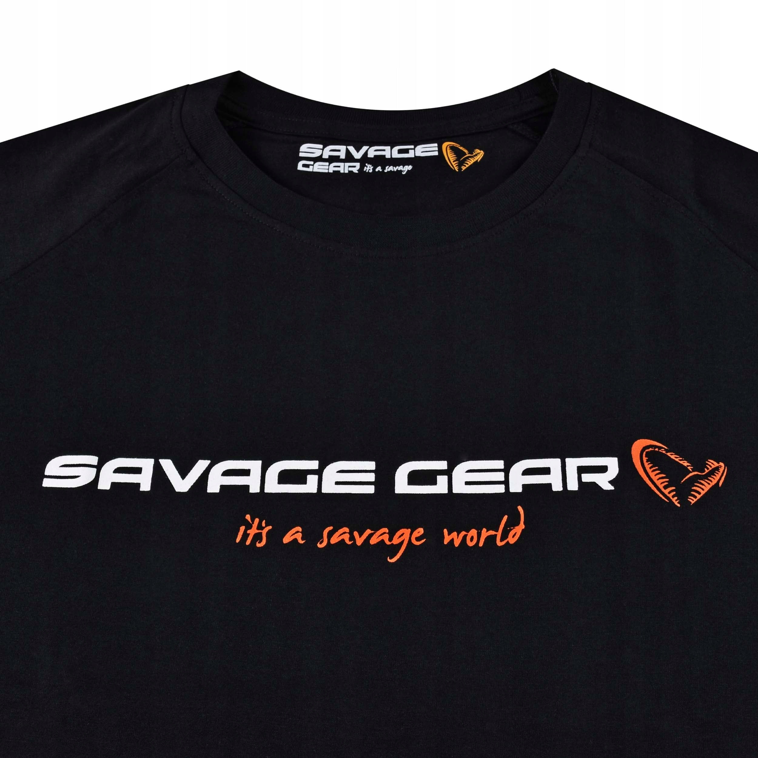Fisherman's T-shirt Savage size XL black Size XL