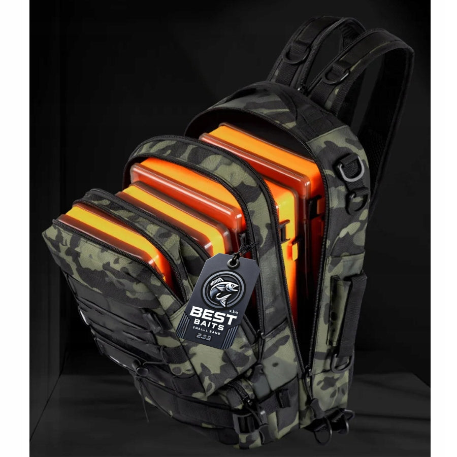 Fishing Backpack Fly Spinning Fishing Bag BB Packaging status original