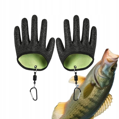 Fishing Gloves Thickened Latex For Fish Picking Effective Comfortable
