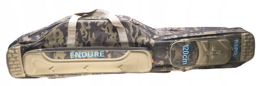 Fishing Rod Bag 2 Pockets 3 Compartments 120cm 200070