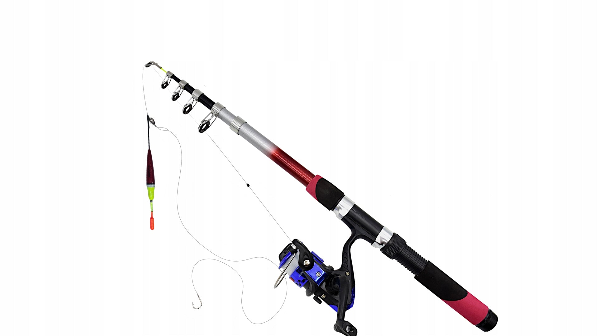 Fishing Rod + Reel Set Accessories Spinning Ground Manufacturer code ZESTAW202602