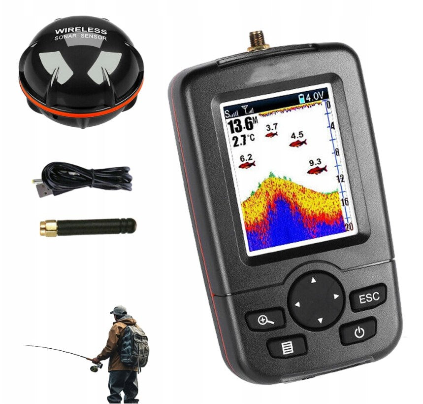 Fishing Sounder Wireless Fishing Probe Sonar For Boat
