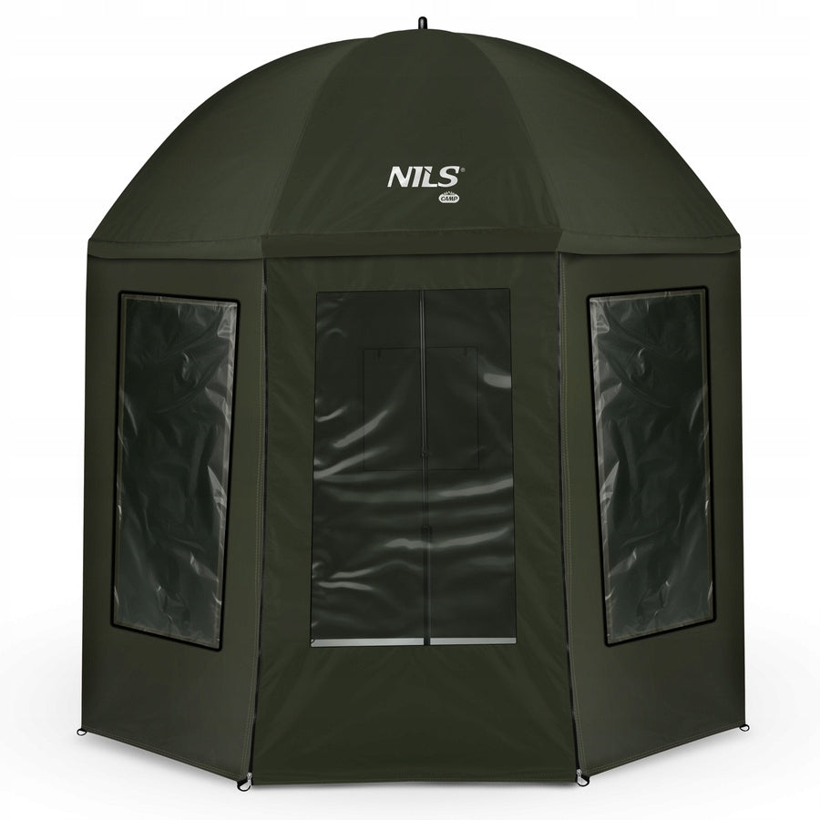 Fishing Umbrella Carp Fish Tent With Full Cover + NILS Cover Brand Nils Camp
