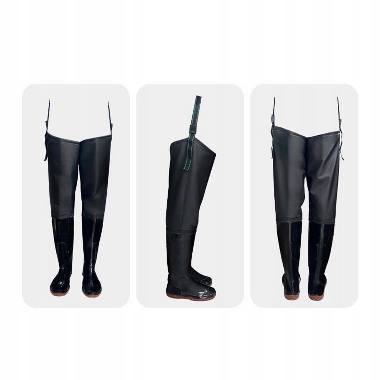 Fishing Waders with PVC Trousers And Boots, Waterproof Material, 38 Manufacturer code 12266065811