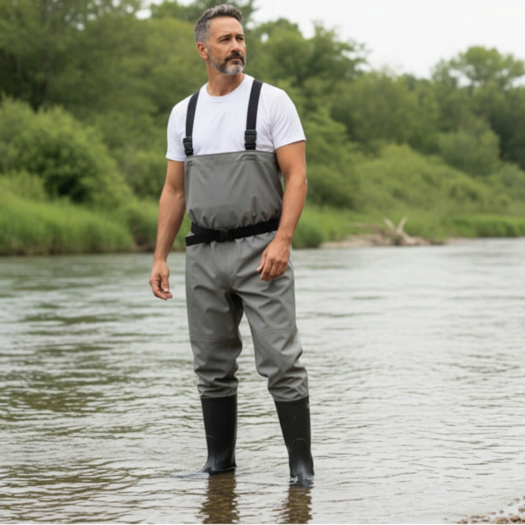 Fishing Waterers Rubber Thick with Harness Long for Fish - 44 Manufacturer code WODERY