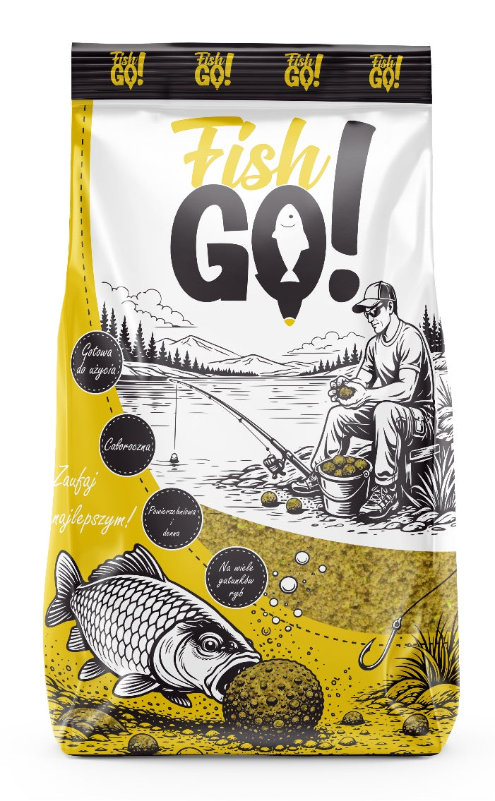 Fishing bait 10KG CORN GINGERBREAD method feeder for universal fish Packaging status original