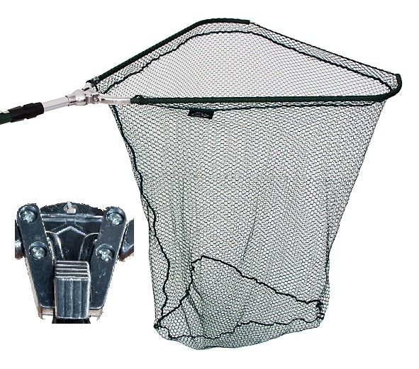 Fishing landing net 2,7 m metal 80x80 cm