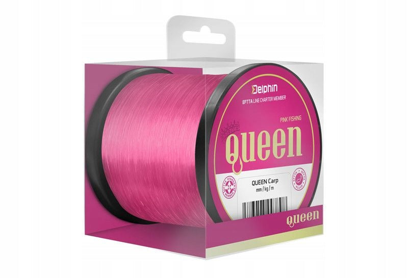 Fishing line Delphin QUEEN Carp / pink | 0,35mm 9,1kg 600m 101002811