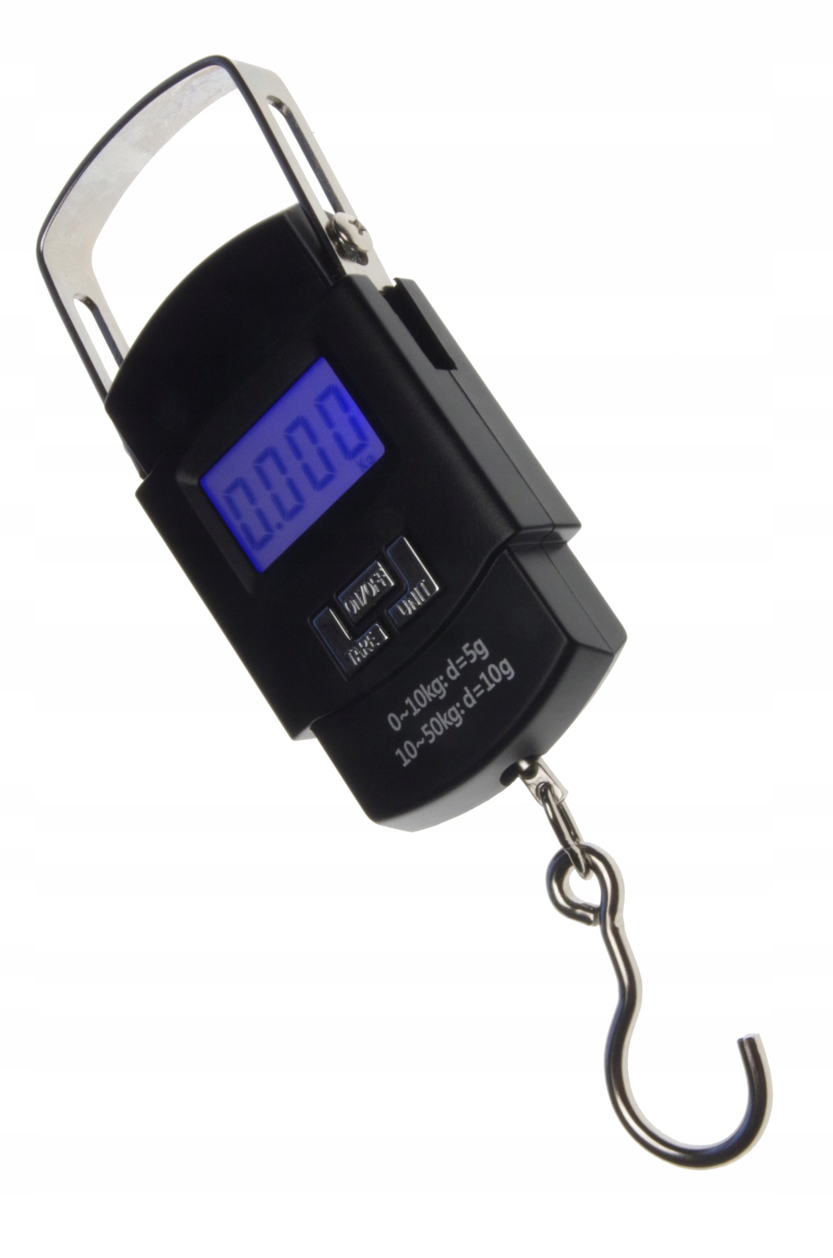 Fishing scale hook for fish 0-50kg backlight