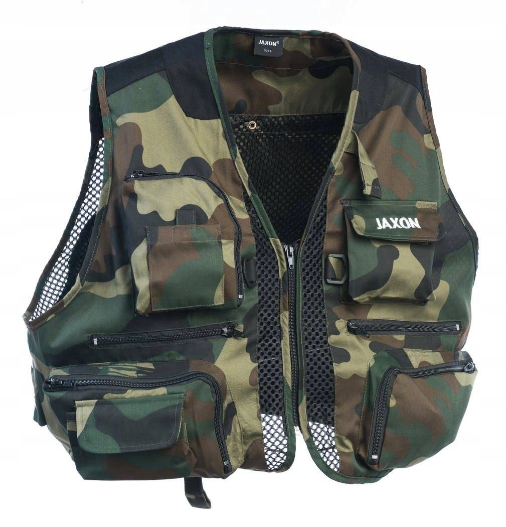 Fishing vest JAXON UJ-FRB - size M