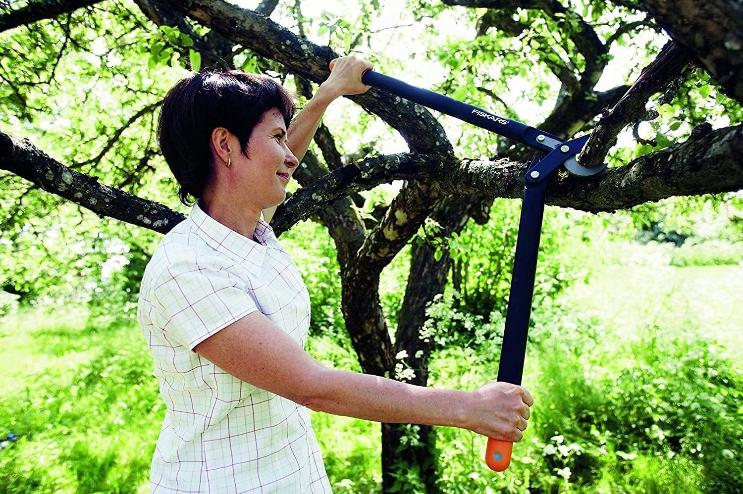 Fiskars L78 Powergear II Two-handed shears 1000584 112590 Product weight with unit packaging 1.1 kg