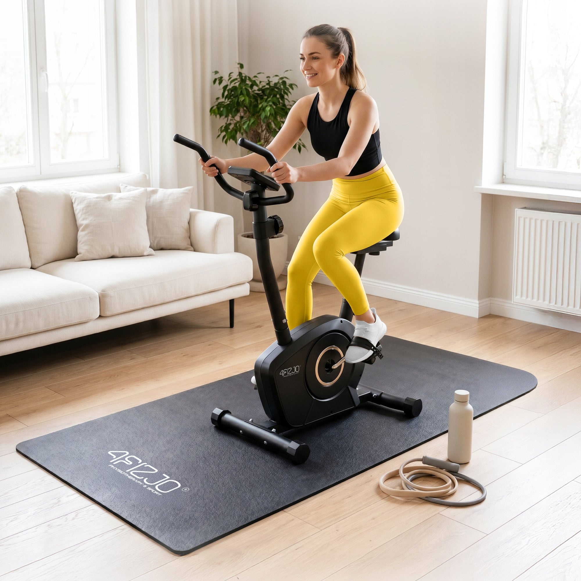 Fitness Exercise Equipment Mat For Gym Large Soundproofing 200x100 cm Packaging status original