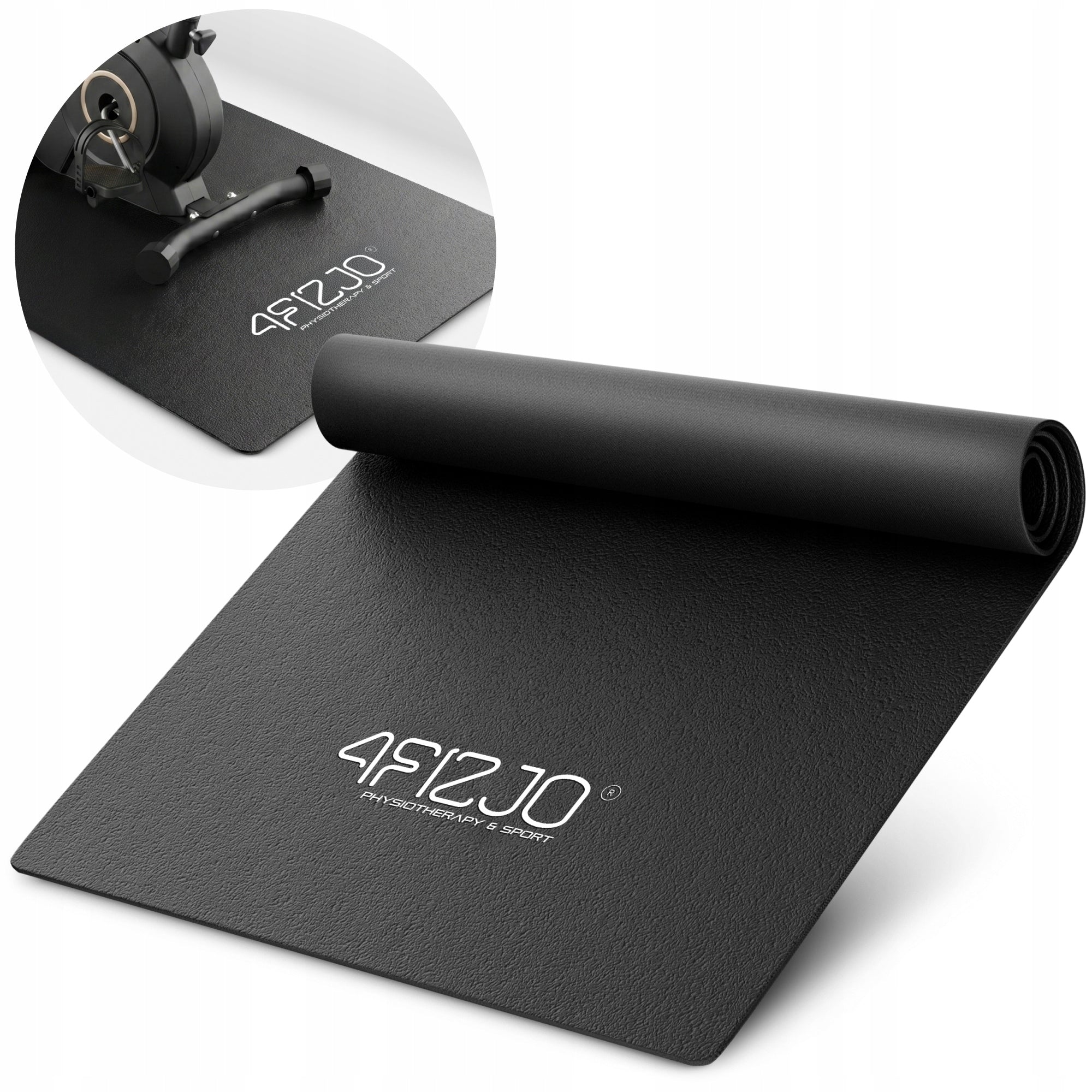 Fitness Exercise Equipment Mat For Gym Large Soundproofing 200x100 cm