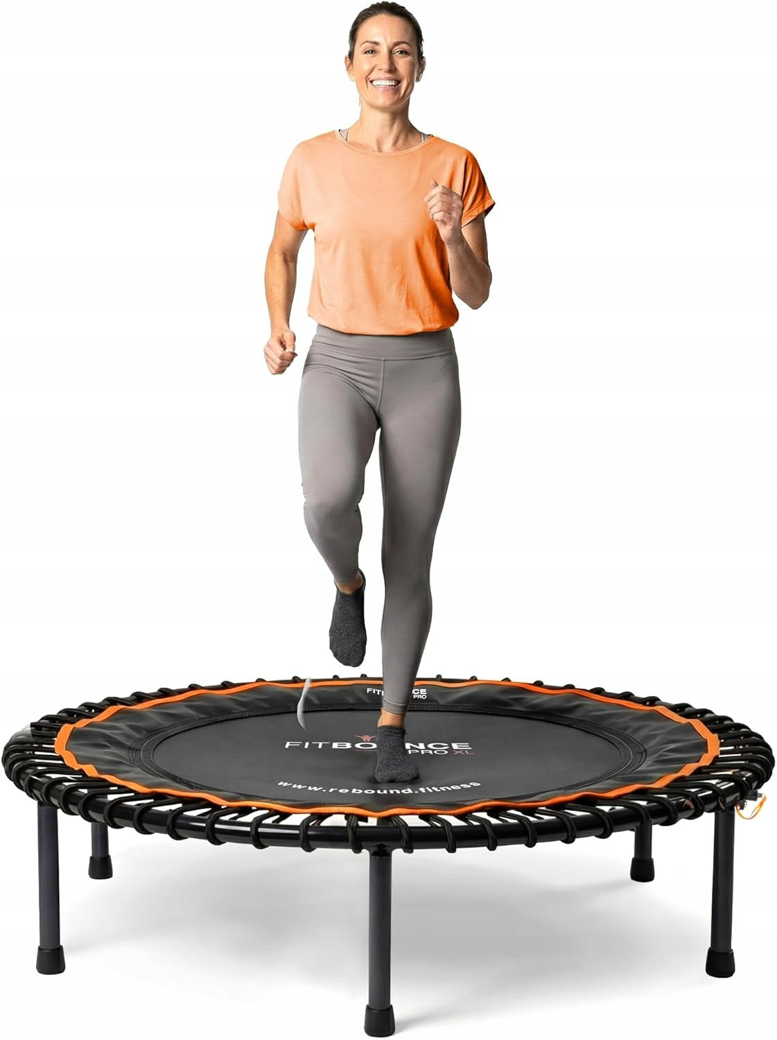 Fitness Trampoline Fit Bounce Pro XL 122 cm Bungee Folding 150 kg
