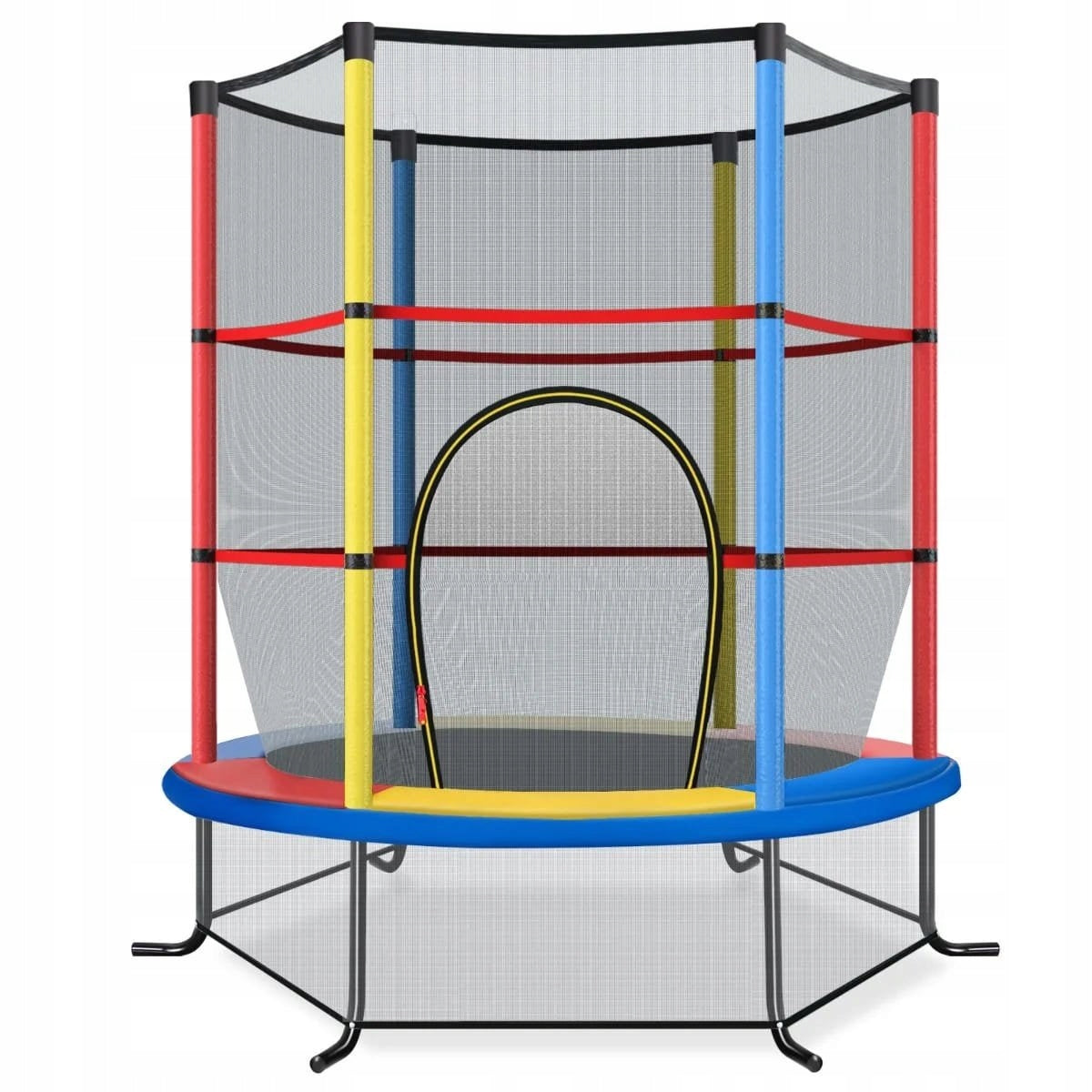 Fitness trampoline Costway Trampoline with safety net 109 CM