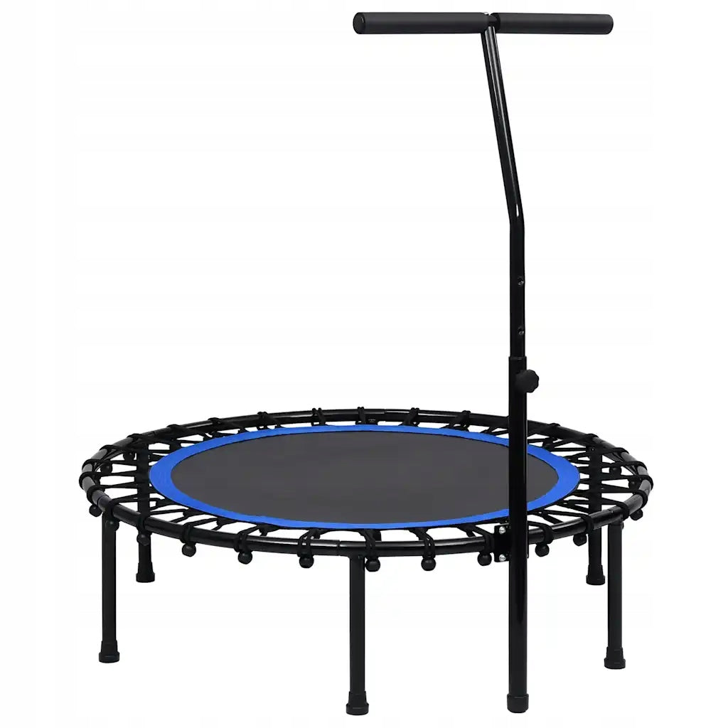 Fitness trampoline with handle, 102 cm