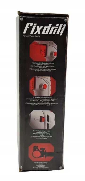 Fixdrill IMPACT DRILL 500 W Brand no brand