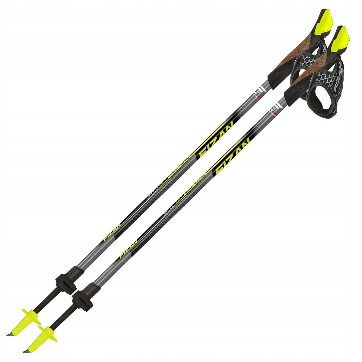 Fizan SPEED RACE poles 73-125 cm yellow Brand Fizan