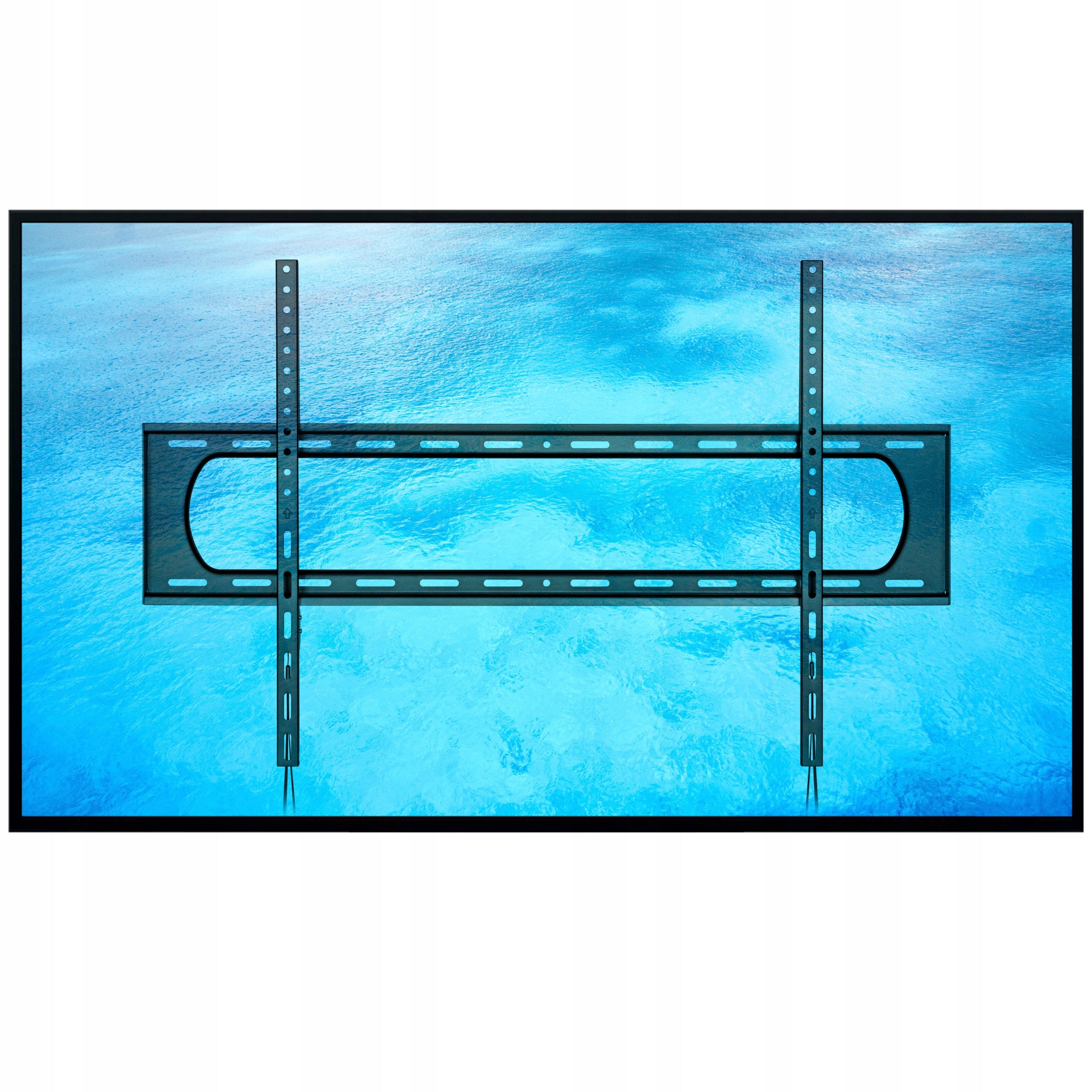 Flat Sturdy TV Mount TV Hanger 55"-120" lifting capacity 120 kg C6F Packaging status original