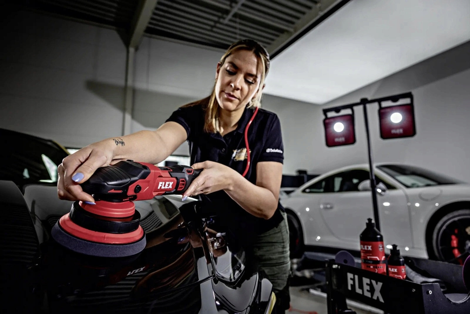Flex eccentric network polisher 1400W XFE 2-15-14 EC-C 150 mm adjustable Manufacturer code FLE-532987